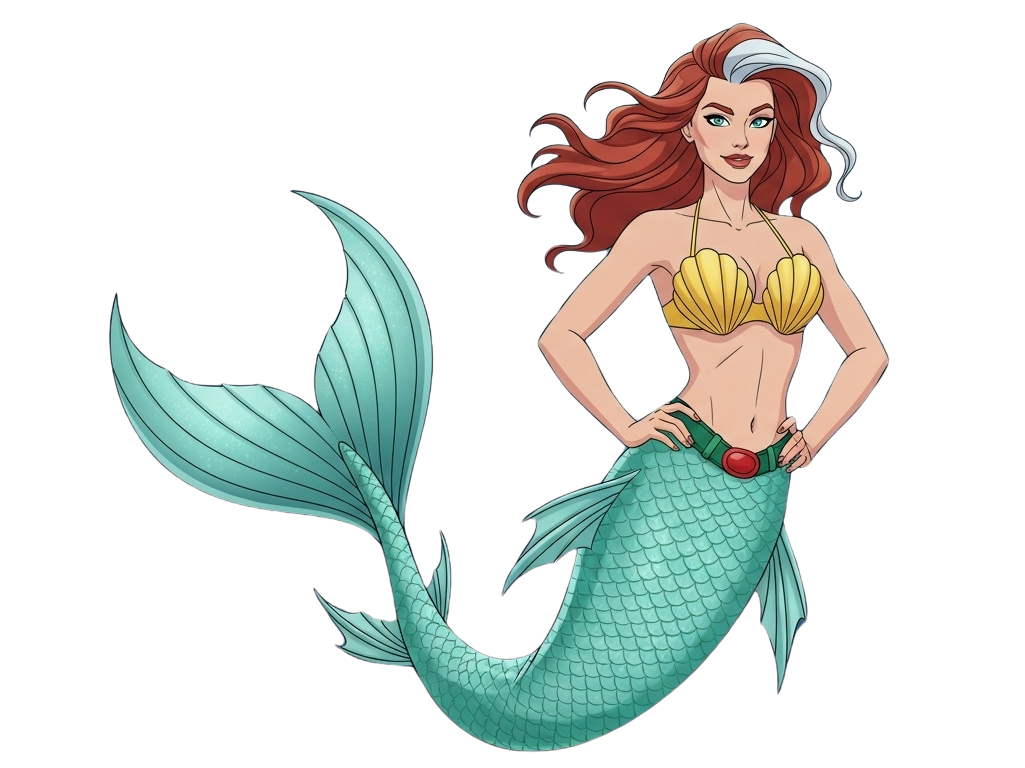 mermaid rogue Blank Meme Template