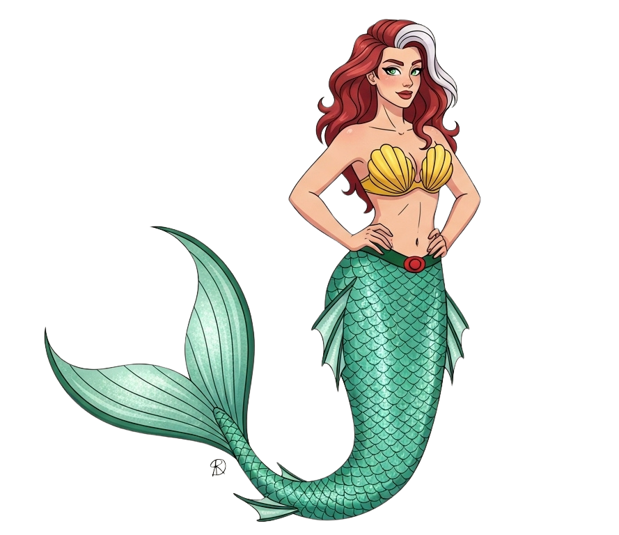 mermaid rogue Blank Meme Template