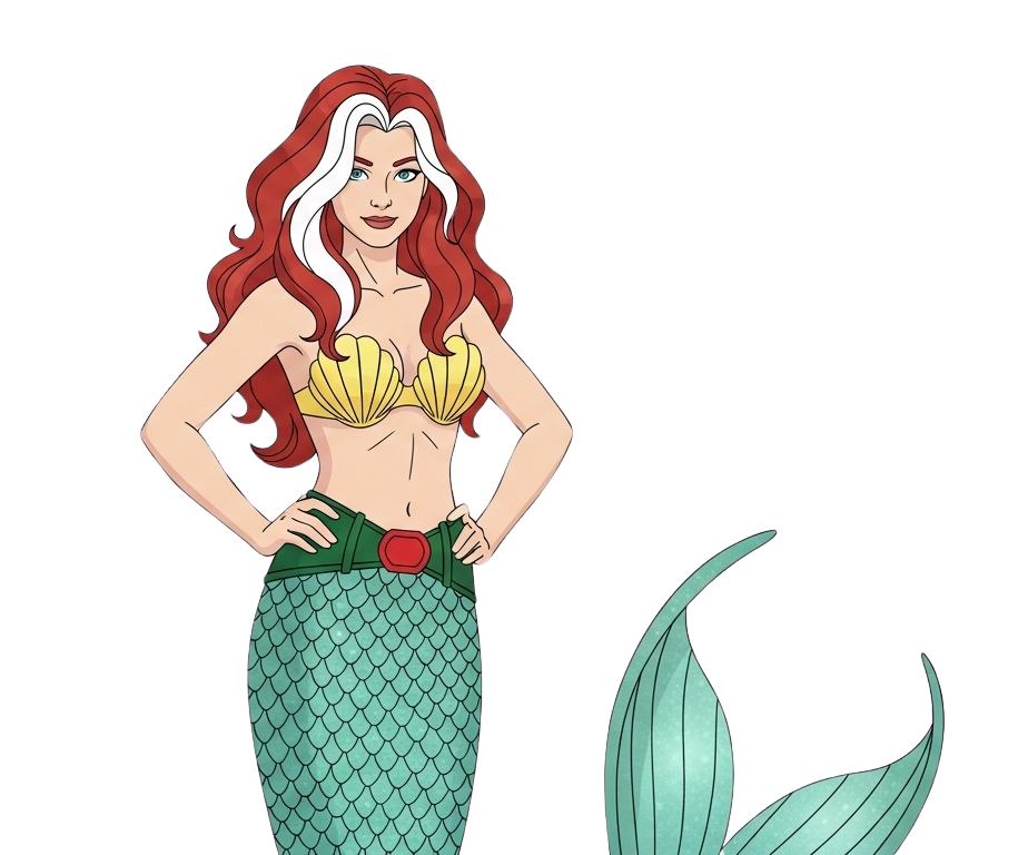 mermaid rogue Blank Meme Template