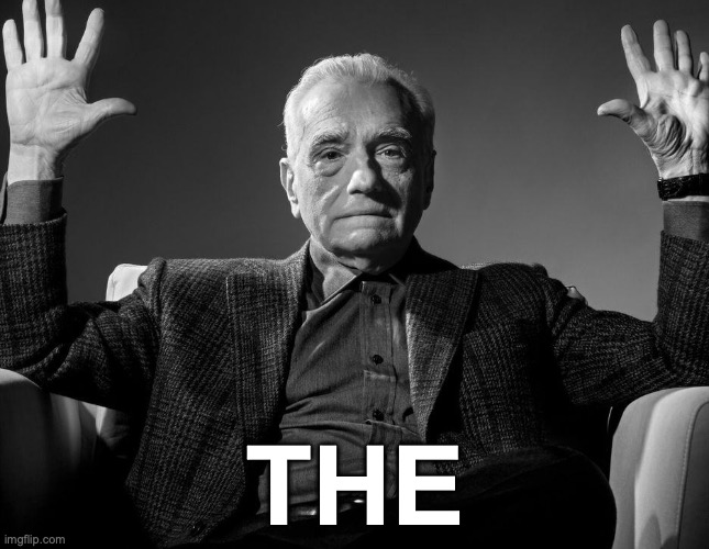 the | THE | image tagged in absolute cinema | made w/ Imgflip meme maker
