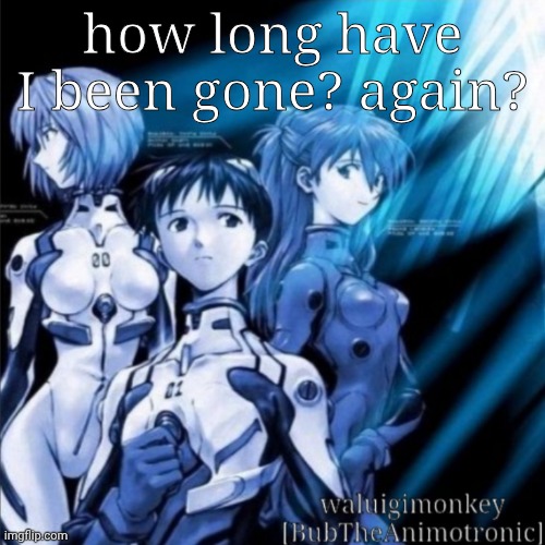 I have a feeling nothing's changed | how long have I been gone? again? | image tagged in wal | made w/ Imgflip meme maker