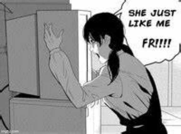 she just like me fr!!! | image tagged in she just like me fr | made w/ Imgflip meme maker