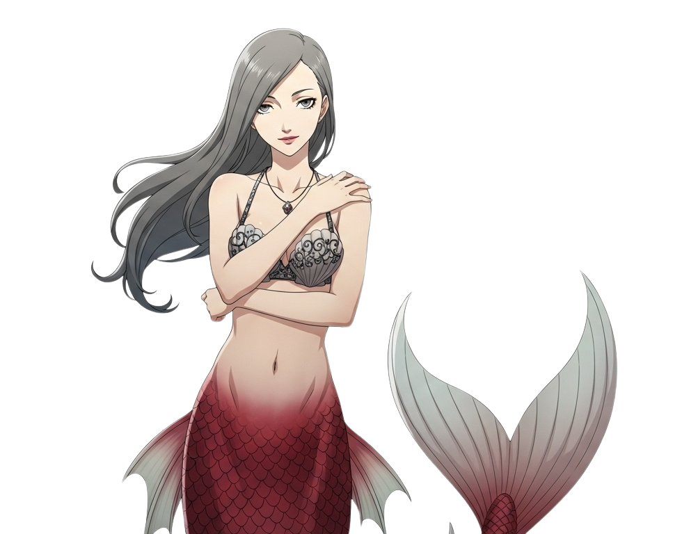 sae as a mermaid Blank Meme Template