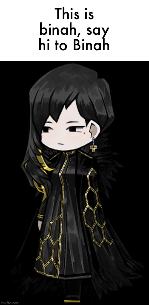 BinahCombatSprite | This is binah, say hi to Binah | image tagged in binahcombatsprite,lobotomy corporation,limbus,limbus company | made w/ Imgflip meme maker
