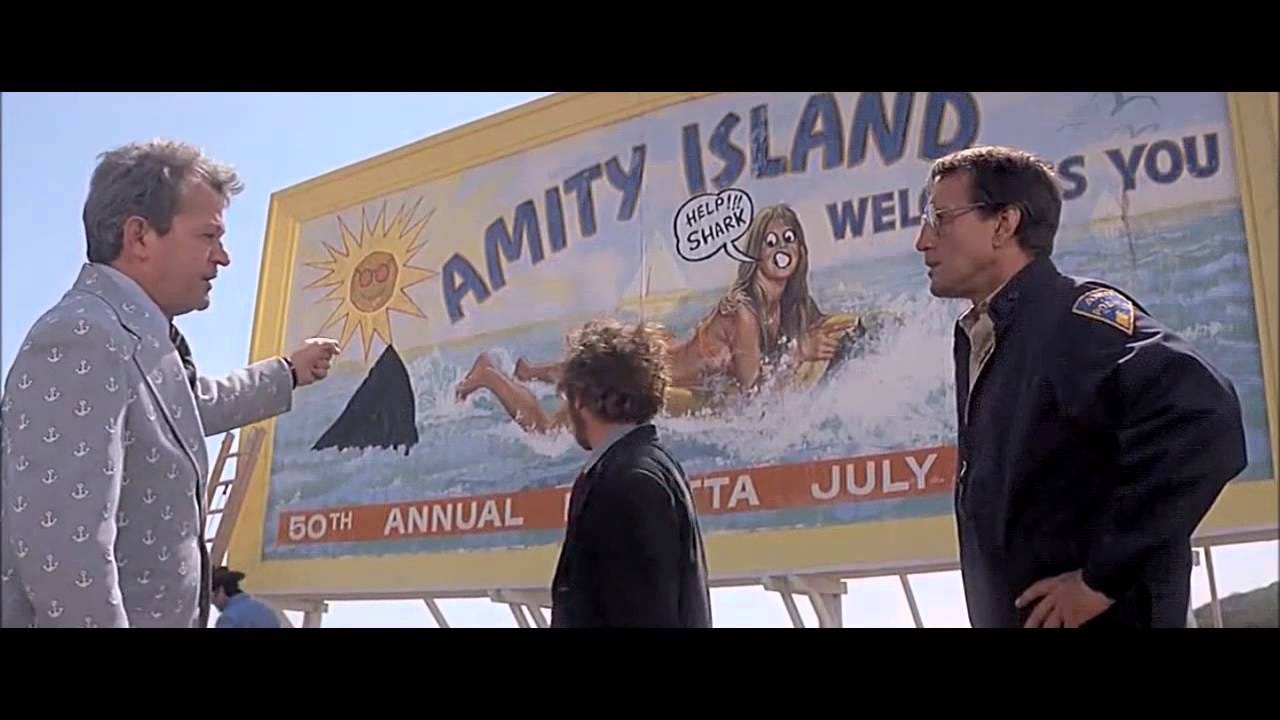 Jaws mayor Blank Meme Template