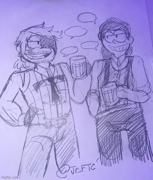 Just my and my pookie bear’s oc :3 | made w/ Imgflip meme maker