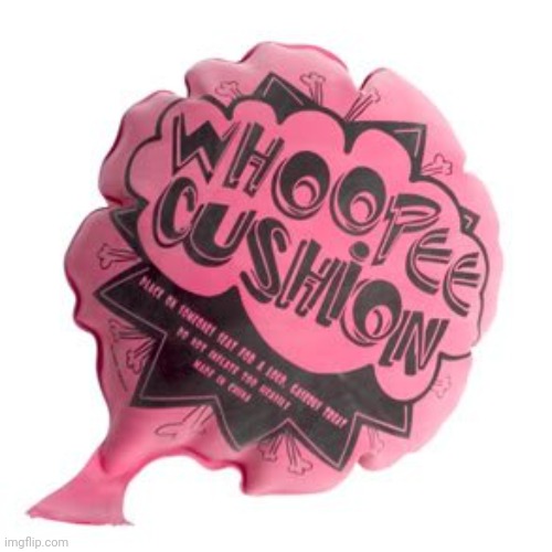 whoopie cushion | image tagged in whoopie cushion | made w/ Imgflip meme maker