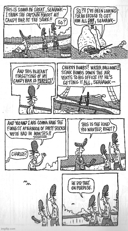 Classic Overboard | image tagged in comics | made w/ Imgflip meme maker