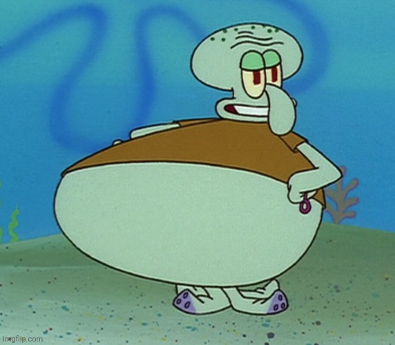 Girls Posing On Instagram | image tagged in fat squidward,memes,instagram,girls,show off,sexy | made w/ Imgflip meme maker