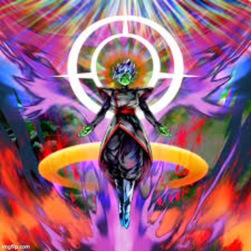 Fusion Zamasu | image tagged in fusion zamasu | made w/ Imgflip meme maker