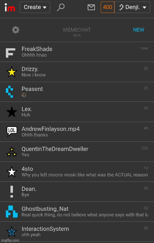 Memechat reveal | made w/ Imgflip meme maker