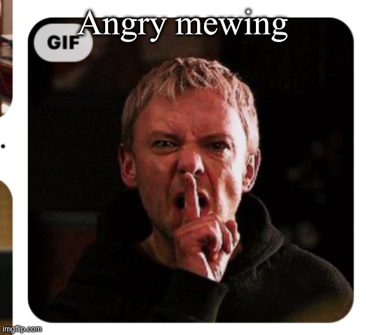 Angry mewing | made w/ Imgflip meme maker
