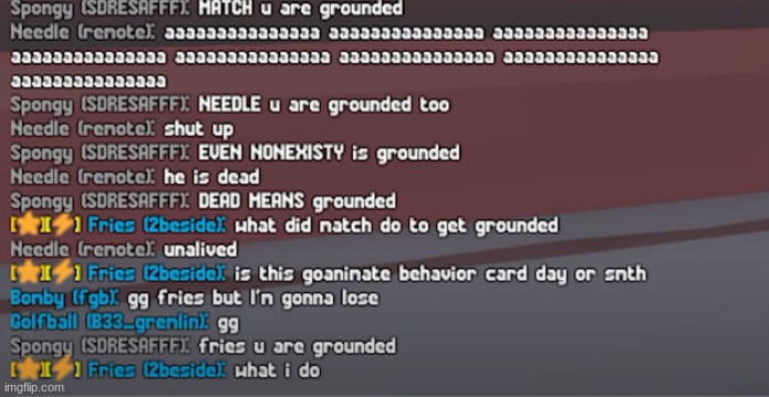 robloxsmallington grounding | made w/ Imgflip meme maker