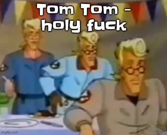 invincible ost has bangers | Tom Tom - holy fu‍‍‍‍‍ck | image tagged in mitosis | made w/ Imgflip meme maker