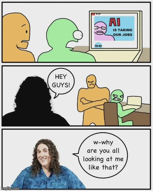I expected better from Weird Al | made w/ Imgflip meme maker