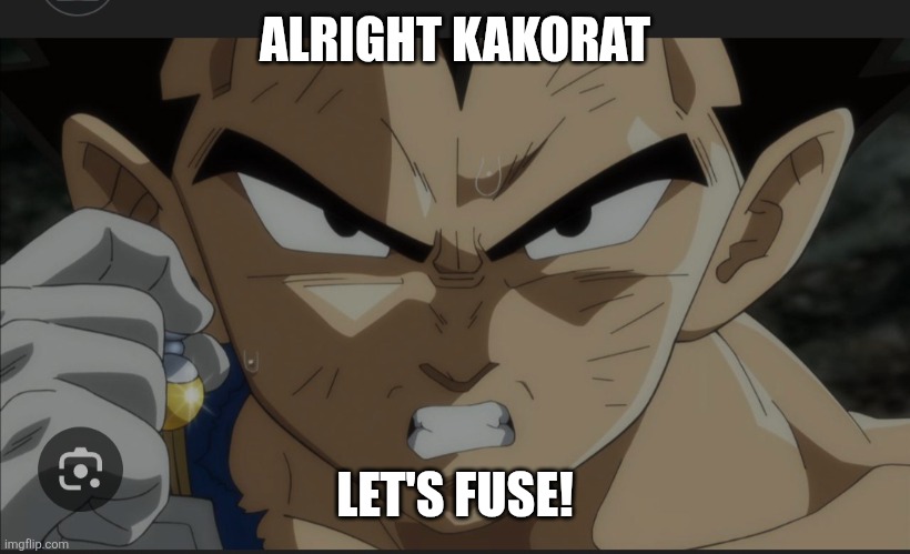 ALRIGHT KAKORAT LET'S FUSE! | made w/ Imgflip meme maker