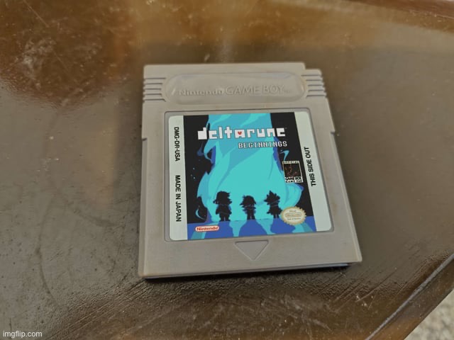 Real Deltarune fans played the GBA original that the game is a remake of | made w/ Imgflip meme maker