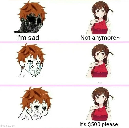 image tagged in rent a girlfriend,chizuru | made w/ Imgflip meme maker