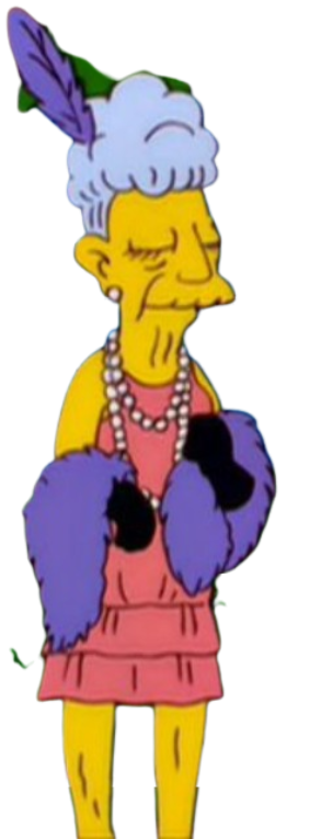 Agnes Skinner Gussied Up Blank Meme Template