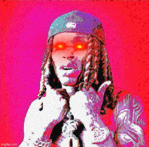 von | image tagged in von,king von,deepfried | made w/ Imgflip meme maker