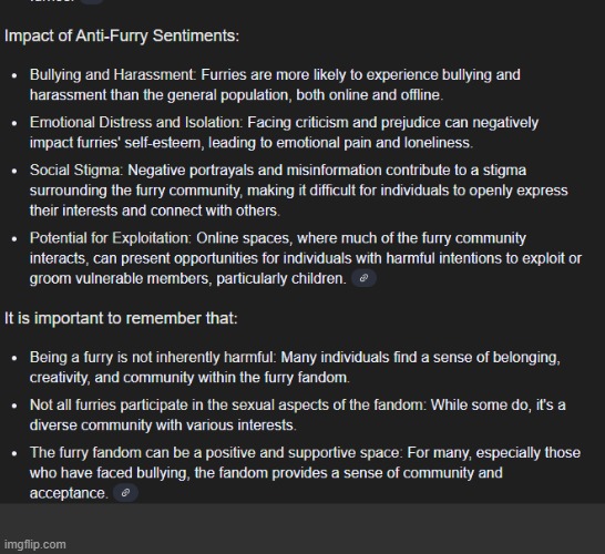 Why being an anti furry isn't cool part 2 | made w/ Imgflip meme maker