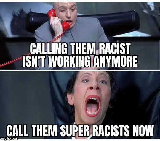 When the dems racist card stops working... | image tagged in dems,moab racist card | made w/ Imgflip meme maker