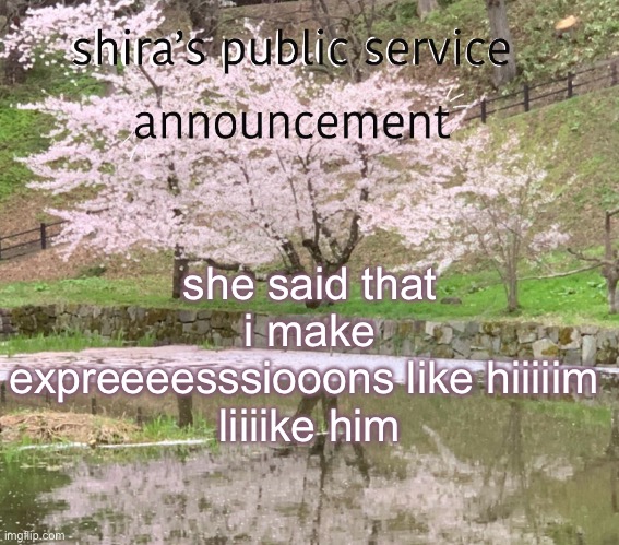 who is tyler and why his ahh creating sm | she said that i make expreeeesssiooons like hiiiiim 
liiiike him | image tagged in shira s psa | made w/ Imgflip meme maker