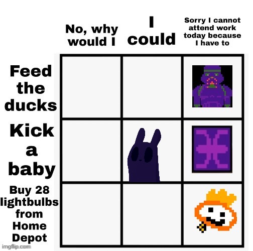 If there were paid to, fade would | image tagged in lol,ocs,undertale | made w/ Imgflip meme maker
