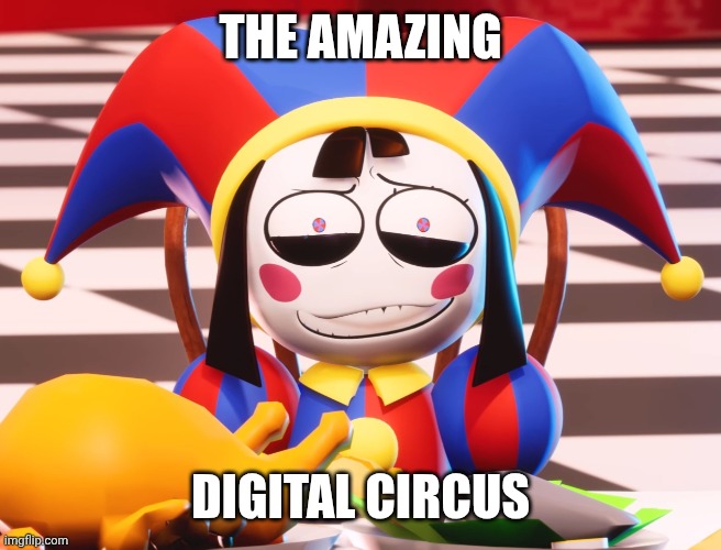 Pomni's beautiful pained smile | THE AMAZING DIGITAL CIRCUS | image tagged in pomni's beautiful pained smile | made w/ Imgflip meme maker
