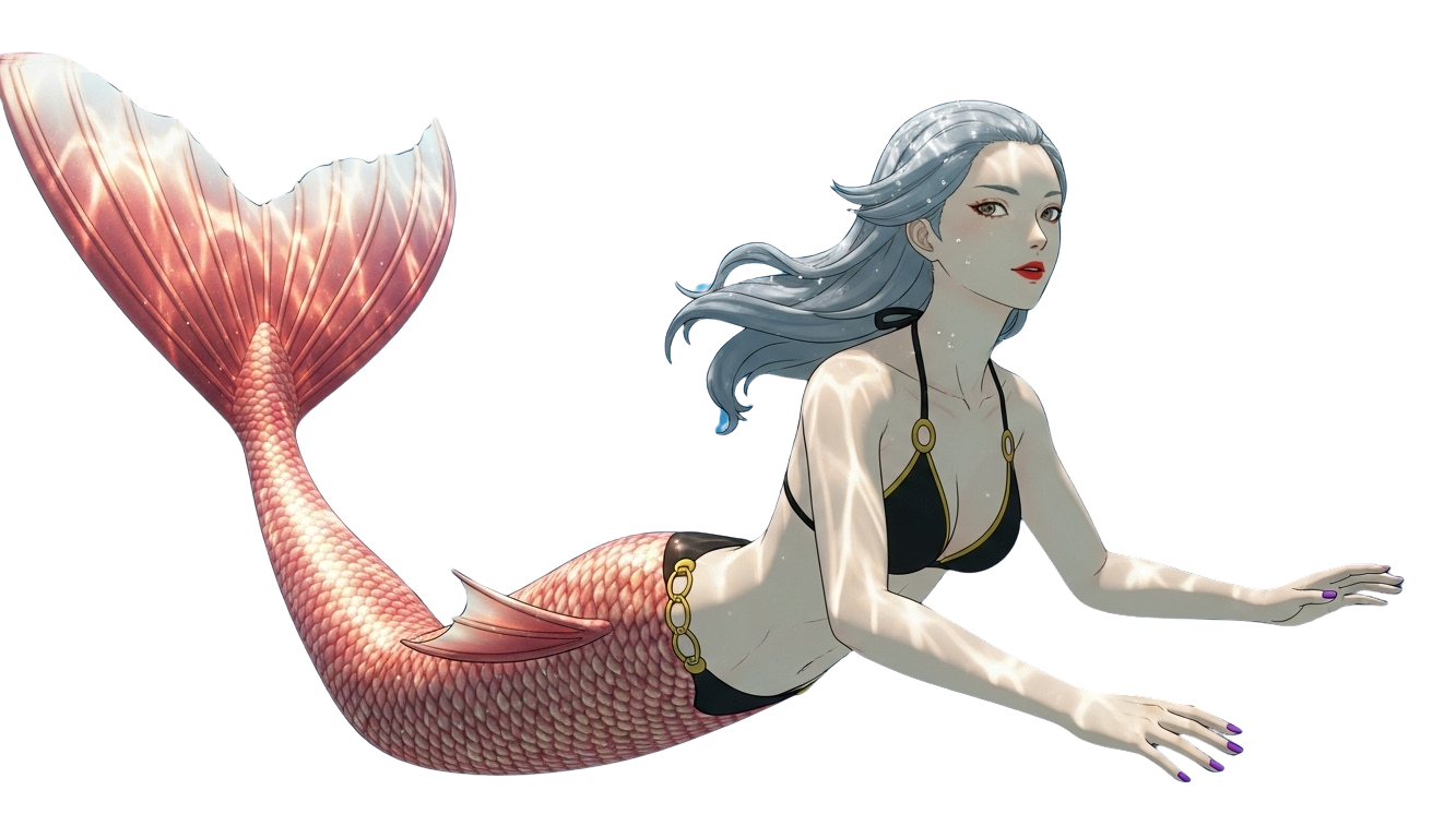 mermaid sae Blank Meme Template