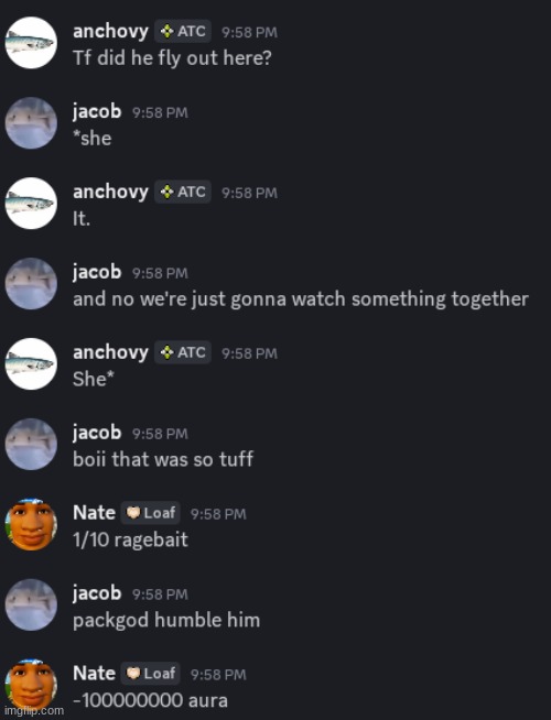 anchovy is 4'11 and dms femboys on discord | made w/ Imgflip meme maker