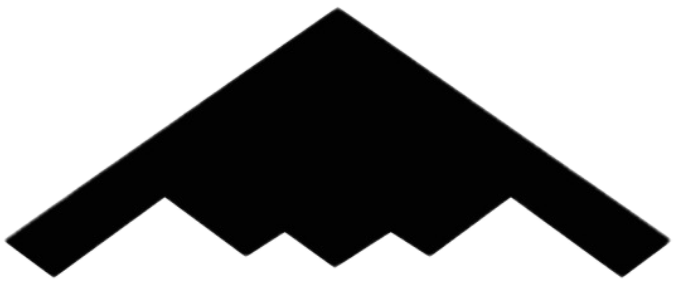 B1 Bomber outline Blank Meme Template