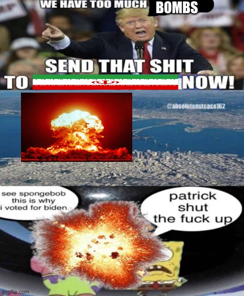 ass | BOMBS | made w/ Imgflip meme maker
