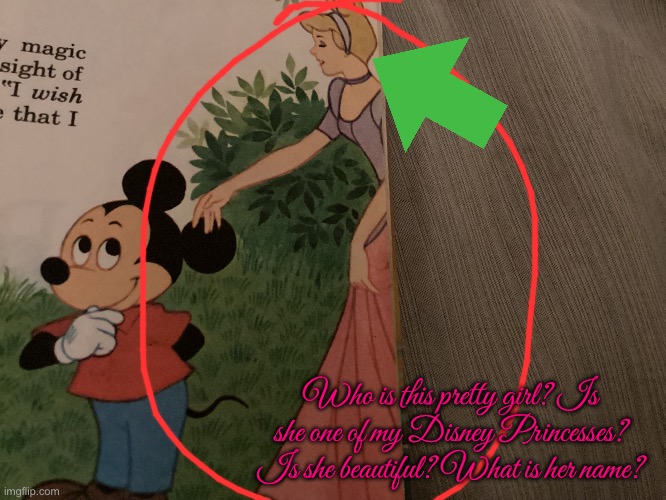 Who is this pretty girl? | Who is this pretty girl? Is she one of my Disney Princesses? Is she beautiful? What is her name? | image tagged in disney,disney princess,mickey mouse,girl,pretty girl,beautiful girl | made w/ Imgflip meme maker