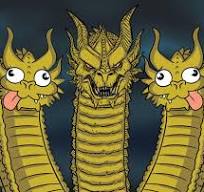 Two Dumb Dragons Blank Meme Template