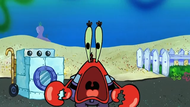 Shocked Mr. Krabs Blank Meme Template