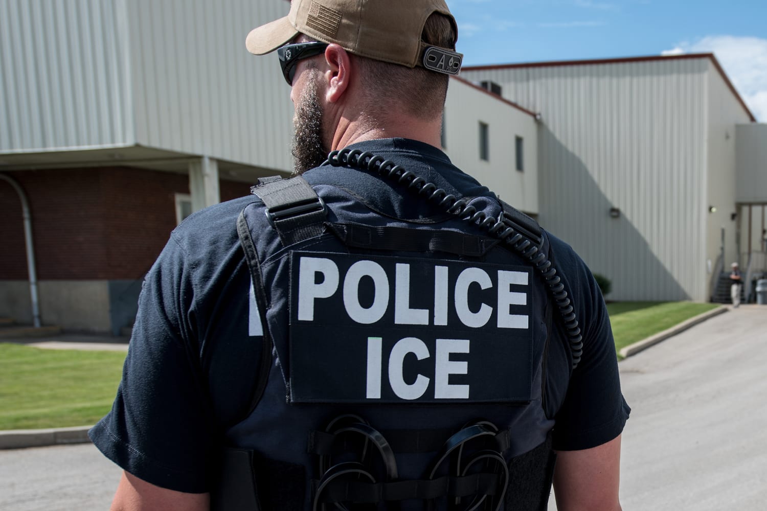ICE Agent Blank Meme Template