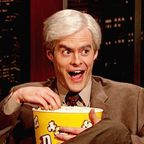 Popcorn ready Blank Meme Template