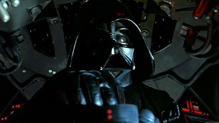 piloting vader Blank Meme Template