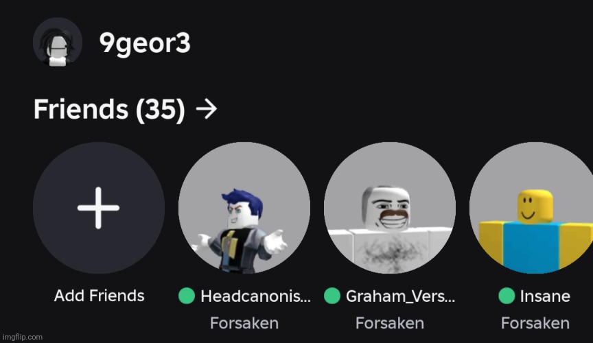 I might try Forsaken | made w/ Imgflip meme maker
