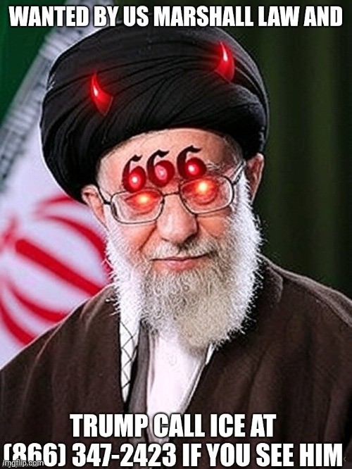 Iran devil | image tagged in iran devil | made w/ Imgflip meme maker