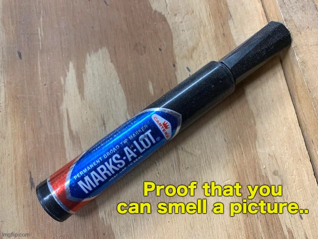 Proof that you can smell a picture.. | image tagged in old school | made w/ Imgflip meme maker