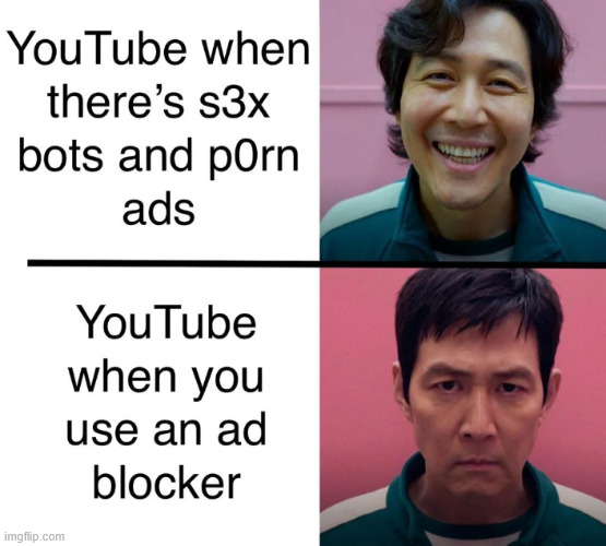 Double Standards | image tagged in youtube,funny,sad,lattice climbing,climbing,memes | made w/ Imgflip meme maker