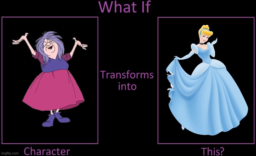 What if Madam Mim Transforms into Cinderella | image tagged in disney,disney princess,cinderella,disney plus,princess,beautiful girl | made w/ Imgflip meme maker