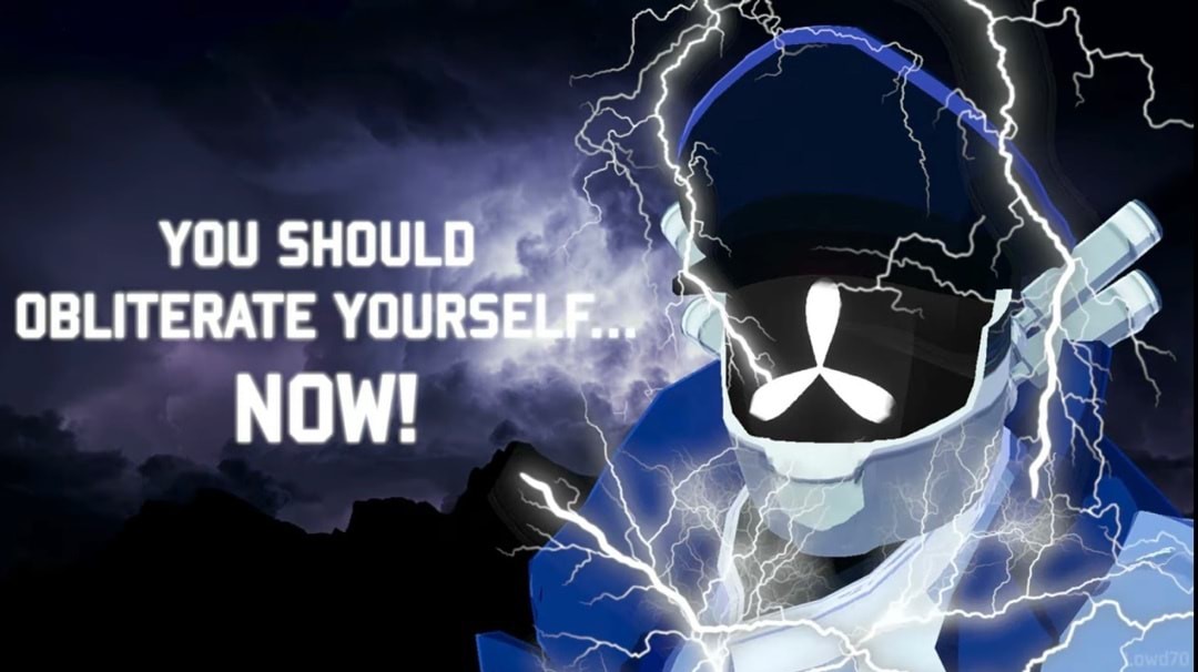 RoR2 Captain obliterate yourself Blank Meme Template