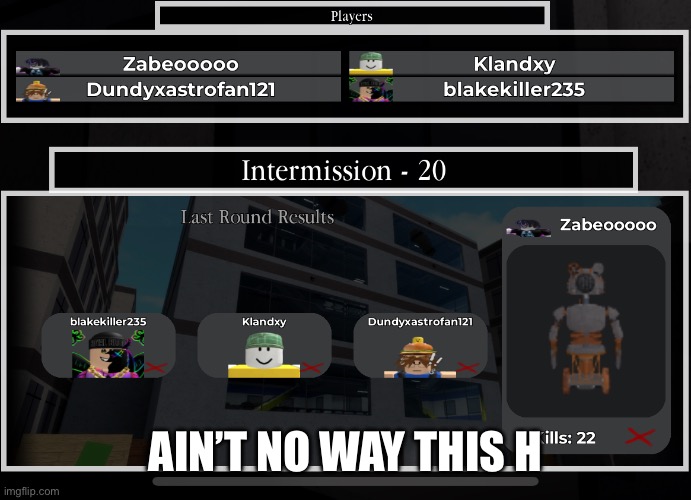 Sooo this happened | AIN’T NO WAY THIS HAPPENED | image tagged in roblox,piggy,roblox piggy | made w/ Imgflip meme maker