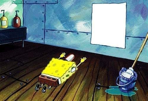 SpongeBob worship Blank Meme Template