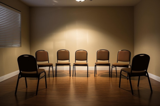 Empty meeting room Blank Meme Template