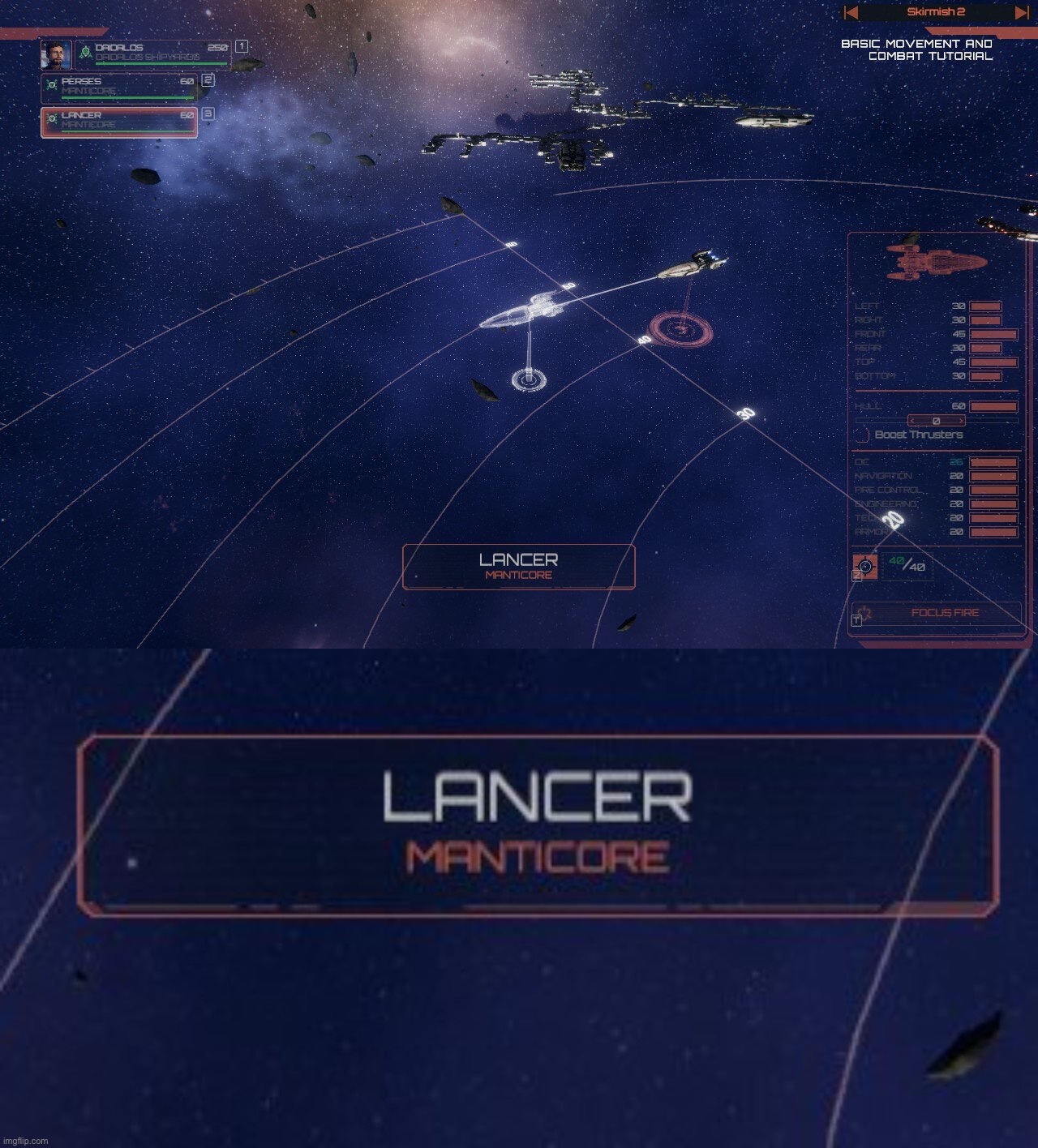 Playing as a Manticore in Battlestar Galactica Deadlock | made w/ Imgflip meme maker