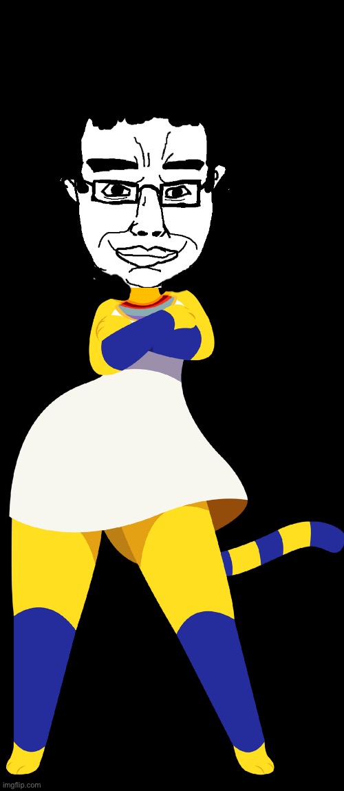 headless ankha | image tagged in headless ankha | made w/ Imgflip meme maker
